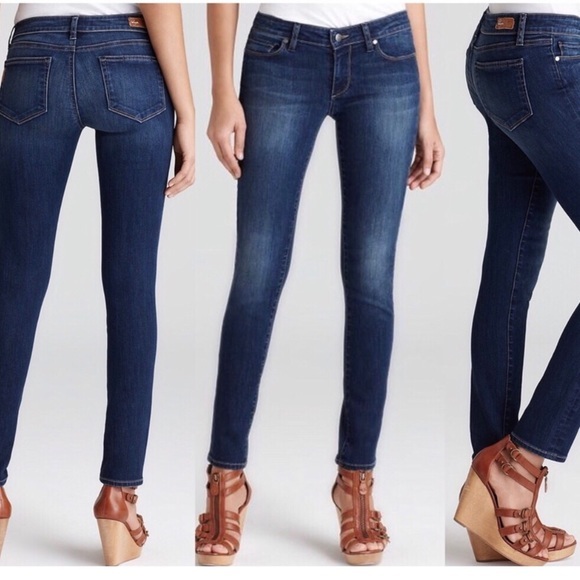 PAIGE SKYLINE SKINNY SKINNY IN RAVINE 27 - Picture 1 of 6